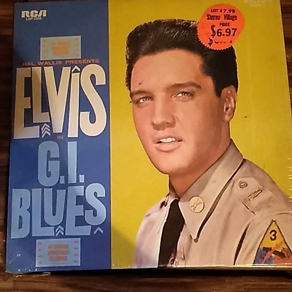 Elvis Presley G.I. Blues vinyl album